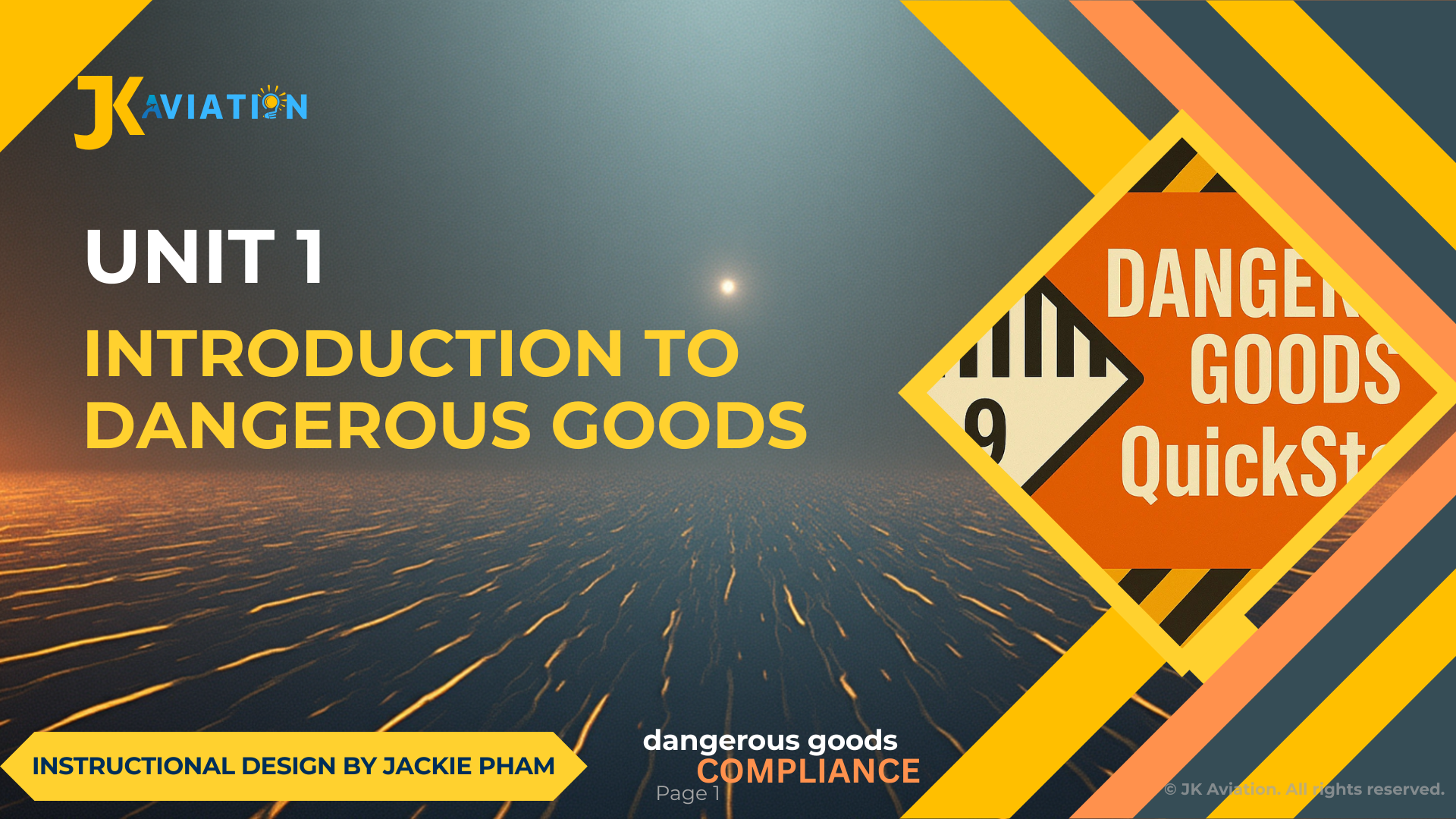 JK Aviation | Dangerous Goods & Aviation Training & Compliance