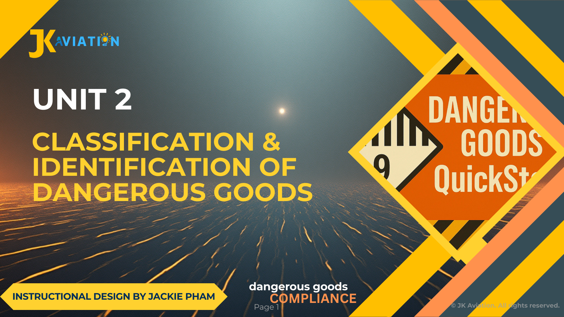 JK Aviation | Dangerous Goods & Aviation Training & Compliance